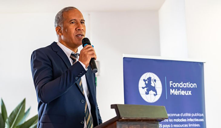 Pr Luc Samison, Directeur du CICM Madagascar.